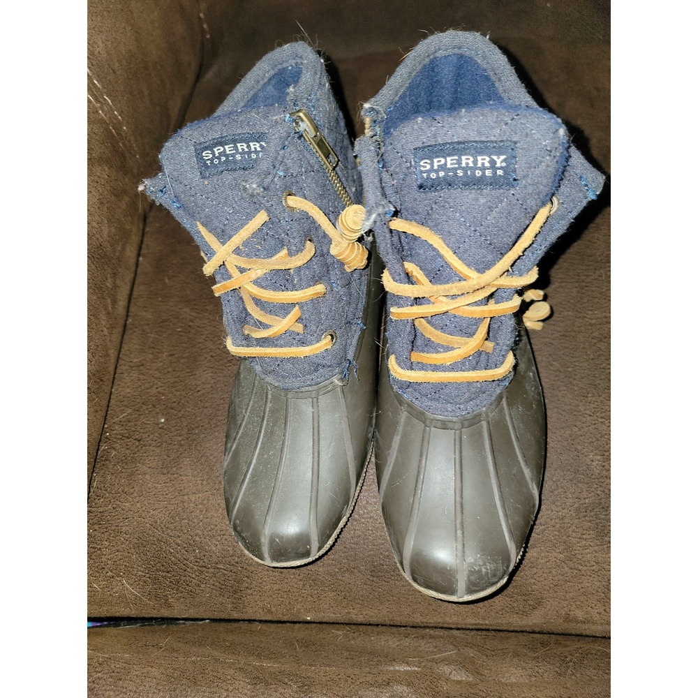 Sperry women's waterproof rubber boot size 5